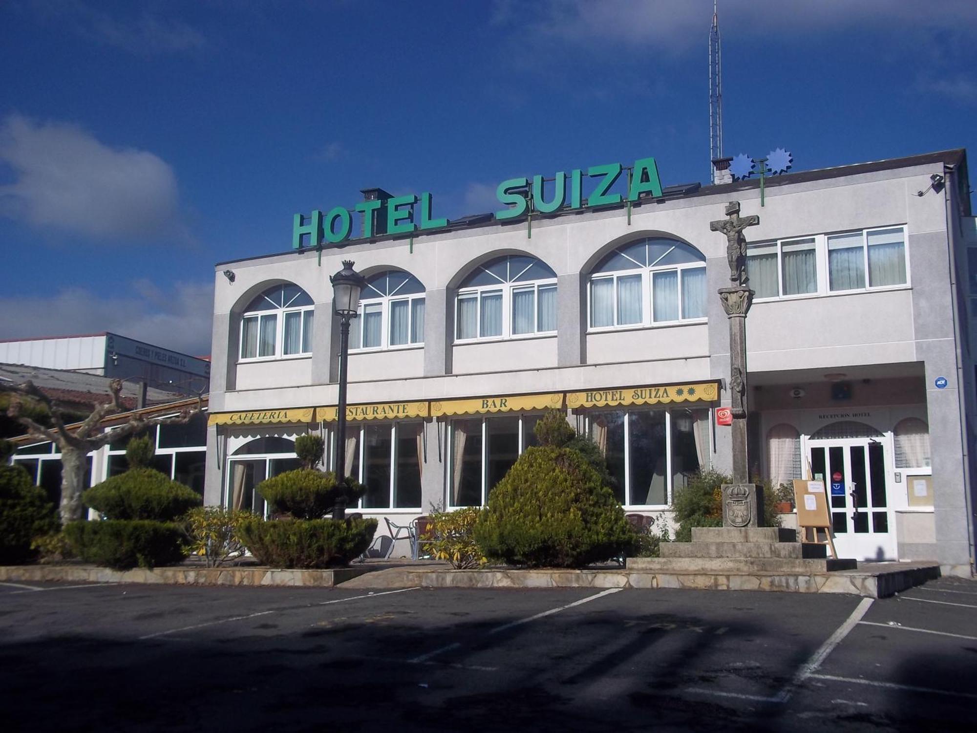 Hotel Suiza Arzua Exterior photo